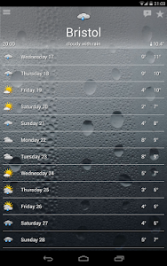 the Weather+ – Weather forecast by iLMeteo.it – Android Weather Apps