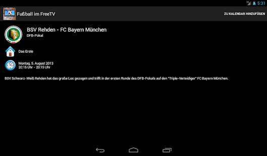 download Fussball im FreeTV free