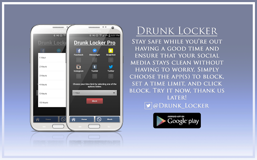 Drunk Locker App