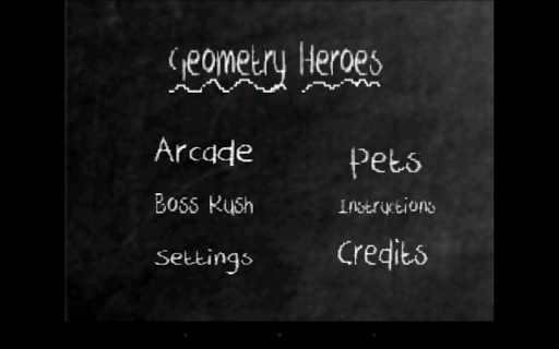 【免費街機App】Geometry Heroes-APP點子