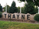 Thayne Sign