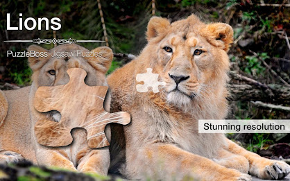 Lion Jigsaw Puzzles Demo poster 9