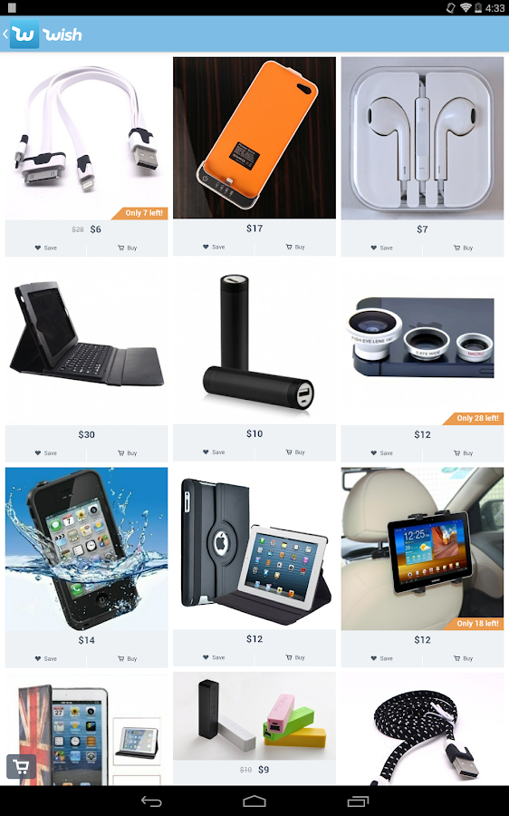 Wish Shopping Made Fun Android Apps on Google Play