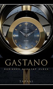 Gatano Designer Clock Widget - náhled