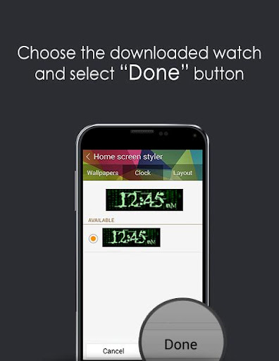 【免費工具App】Matrix Clock Pro for Gear Fit-APP點子