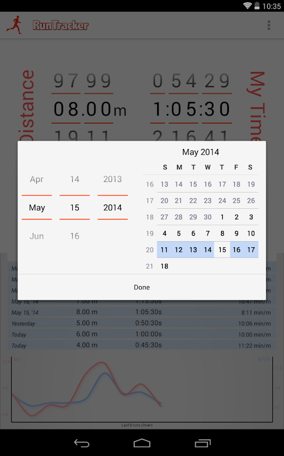 best android run tracker