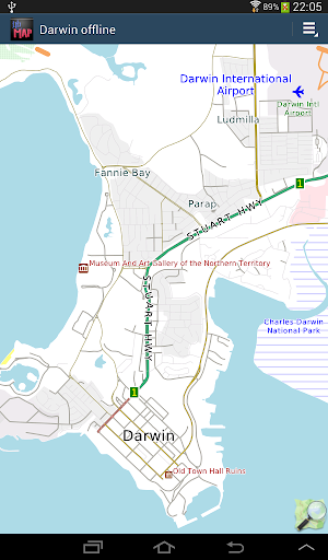 免費下載旅遊APP|Darwin offline map app開箱文|APP開箱王