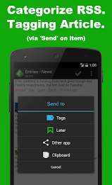 SocialLine for Feedly poster 4