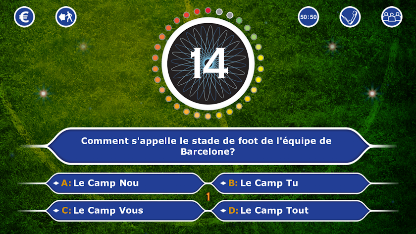 Football Millions 2014 Screen 2