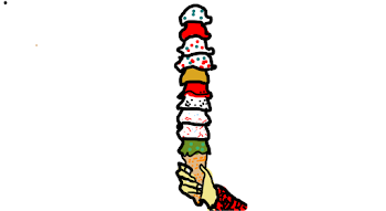 Tower of Ice Cream