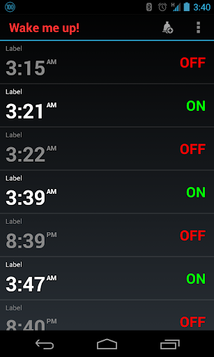 Wake me up Alarm Clock Beta