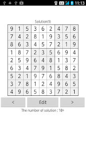 Sudoku Solver Multi Solutions - náhled