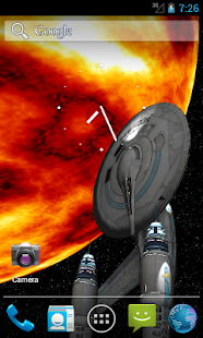 Star Trek Live Wallpaper Screen 3