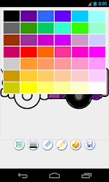 vehicle coloring free game poster 5