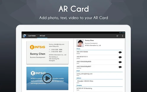 CamCard - Business Card Reader - screenshot thumbnail