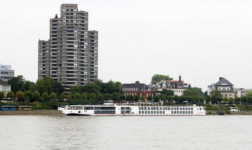 Viking-Baldur-Cologne - The river cruise ship Viking Baldur in Cologne, Germany.