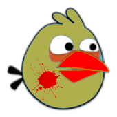 En colère oiseau tueur