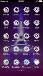 download Fantastic Eiffel Tower Theme free