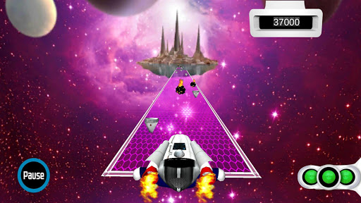 【免費賽車遊戲App】Space Racer 3D-APP點子