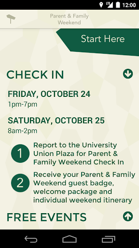 【免費教育App】Cal Poly Parent/Family Weekend-APP點子