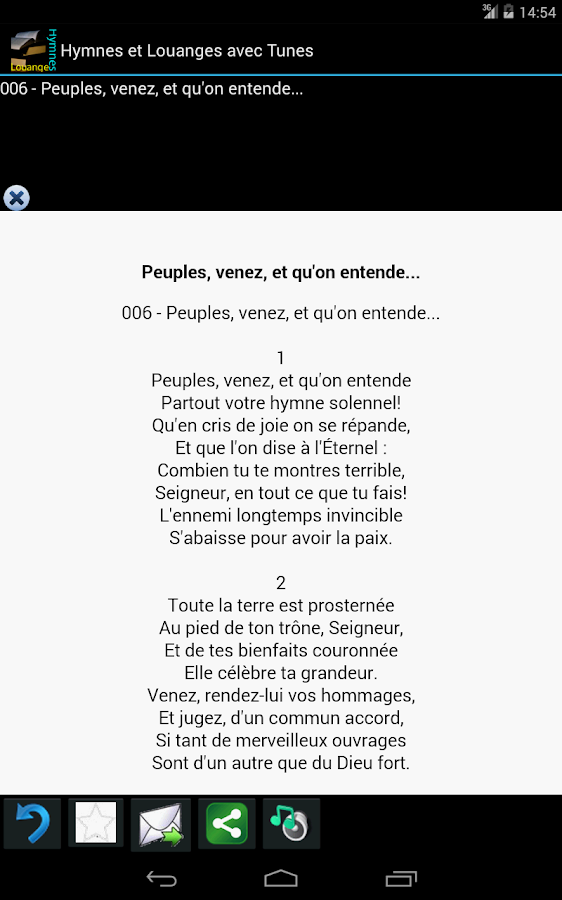 “hymnes