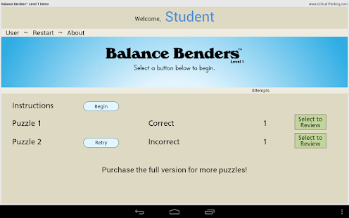 Balance Benders™ Level 1 Free Screenshots 5