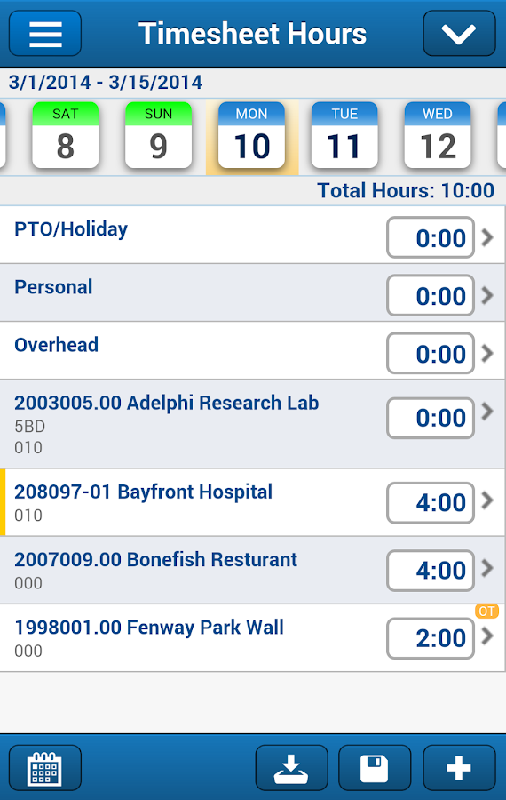 Deltek Touch Time App – Deltek Vision Time & Expense – GCDJ