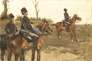 RIJKS: George Hendrik Breitner: Hussars 1890