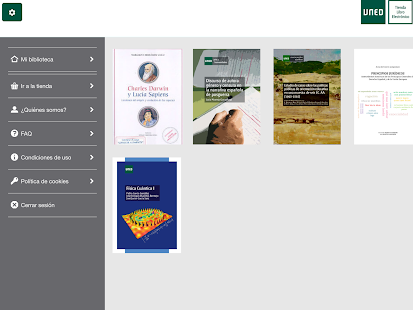UNED - Aplicación de Lectura Screenshots 4