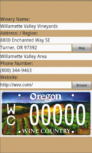 Oregon Winery for Tablets Screenshots 3