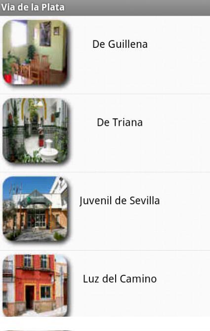 Android application Way of St. James, Via Plata screenshort