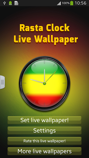 免費下載個人化APP|Rasta Clock Live Wallpaper app開箱文|APP開箱王