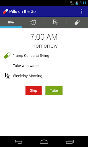 【免費醫療App】Pills on the Go - Free-APP點子
