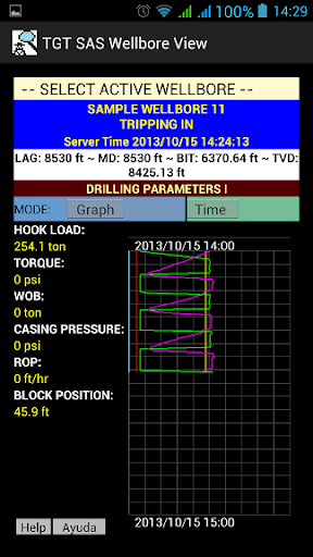 TGT SAS Wellbore Viewer