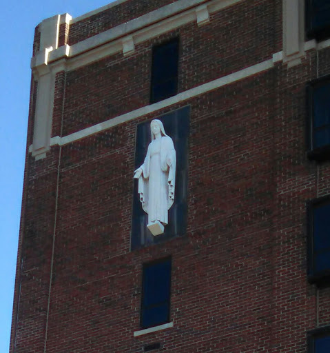 Statue of Mary on Spielbusch