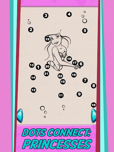 【免費教育App】Dots Connect: Princesses-APP點子