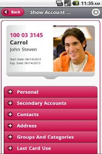 OneCard Mobile Admin Screenshots 1