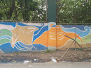 Wild Stingrays Mural