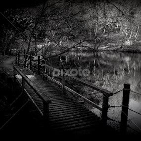 Hell Bridge by Nurhuda Aprilianto - Black & White Landscapes