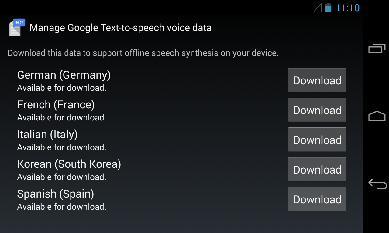 Google Text-to-Speech - Android Apps on Google Play