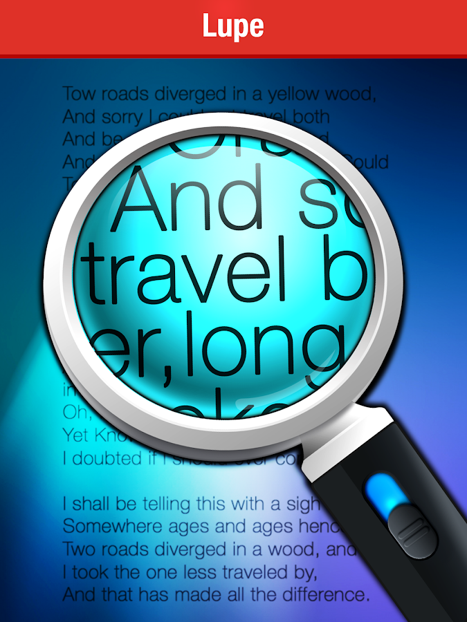 Lupe + Licht (Magnifier) AndroidApps auf Google Play