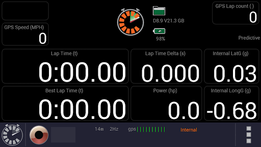 CMS Lap Timer GPS Laptimer