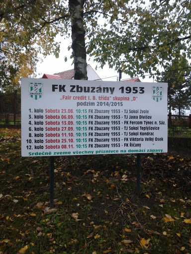 Fk Zbuzany 1953