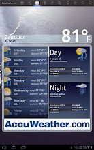 AccuWeather for Sony Tablet S APK
