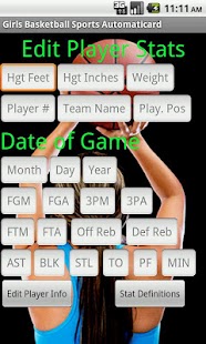 Free Download Girls Basketball Card Free APK
