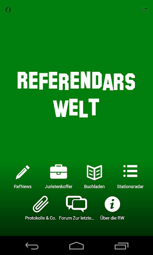 Referendarswelt