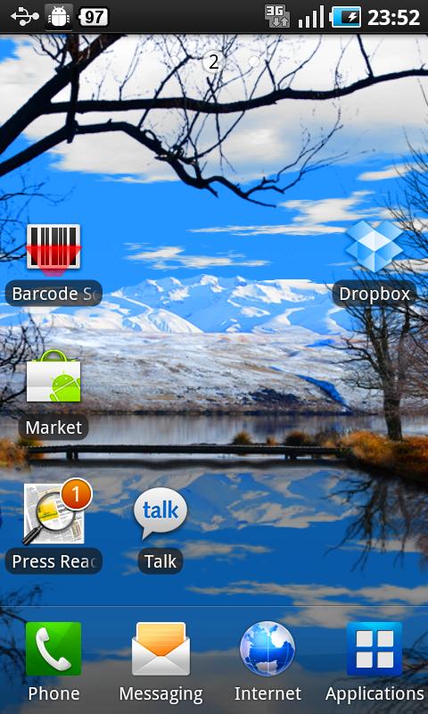 Android application Lake Bridge Wallpaper screenshort