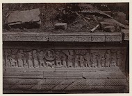 Basreliëf op het pendopo voetstuk aan de noordzijde van Candi Panataran.