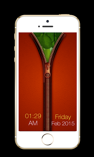【免費工具App】皮革拉鍊鎖屏-APP點子