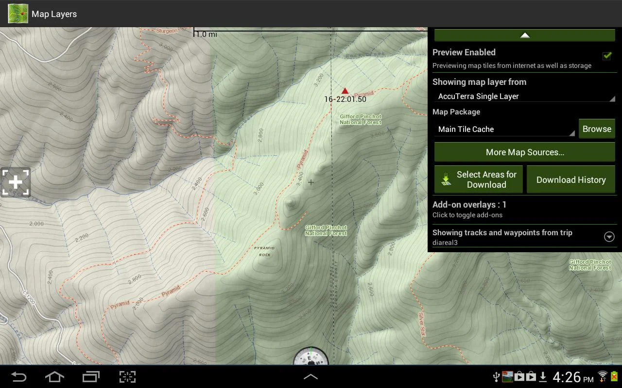 BackCountry Navigator PRO GPS - screenshot